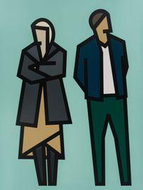 Artwork - Standing Couples - Stephanie and Joshua