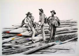Artwork - Los Dibujantes / The Draughtsmen
