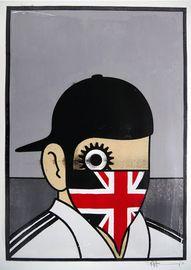 Artwork - Clockwork Britain (Grey & White)