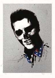 Dead Elvis (Hand Finished on Silver)