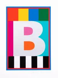 Artwork - Dazzle Letter B