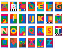 Artwork - Dazzle Letter (Full Set A - Z)