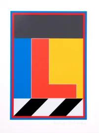 Artwork - Dazzle Letter L