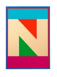 Artwork - Dazzle Letter N