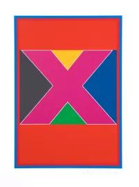 Artwork - Dazzle Letter X