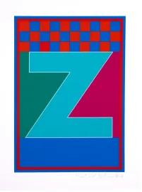 Artwork - Dazzle Letter Z