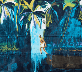 Artwork - Beach Towel WOW!