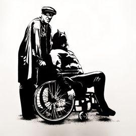 Artwork - Batman & Robin (Black & White)