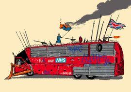 Artwork - Brexit Bus