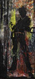 Artwork - Standing Shadow - Yellow & Red