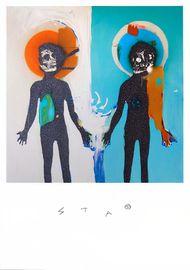 Artwork - Splitting The Atom (Black Glitter)