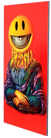 Artwork - Mona Lisa Grin - Welcome Wall