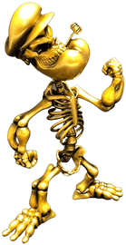 Artwork - Popeye Grin (Gold)