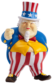 Uncle Scam (Blue)
