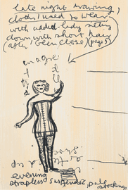 Artwork - Late Night Drawing, Clothes