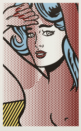 Artwork - Nude with Blue Hair