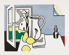 Artwork - Still Life with Windmill