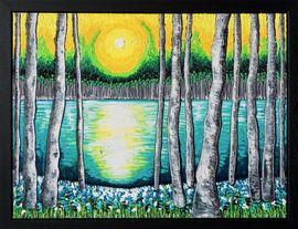 Artwork - Beside the Lake, Beneath the Trees