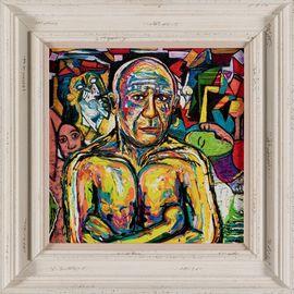 Artwork - Picasso (Canvas on Board)