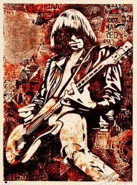 Artwork - Johnny Ramone (Black & Red)