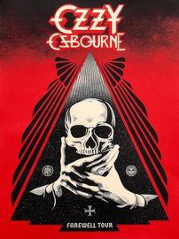 Artwork - Ozzy Farewell Tour (Red)