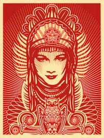 Artwork - Peace Goddess (Red)