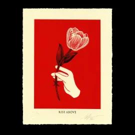 https://cdn.fairart.io/thumbnail_Shepard_Fairey_Obey_Rise_Above_Barbwire_Red_2_d7beb22b31.webp - 1