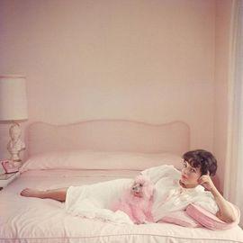 Artwork - Joan Collins Relaxes (Small)