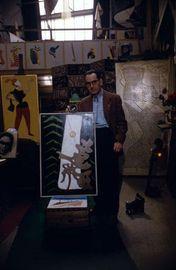Artwork - Man Ray in Studio (Medium)