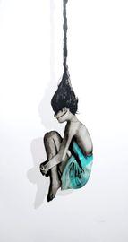 Artwork - Falling Out Of Conciousness (Blue)