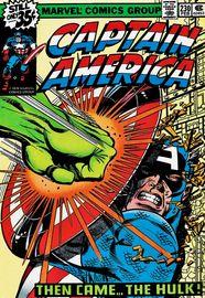 Artwork - Captain America #230 - Then Came…The Hulk!