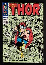 The Mighty Thor #154 (Boxed Canvas)