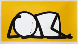 Artwork - Sleeping Baby (Yellow)