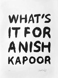 Artwork - What's It For Anish Kapoor