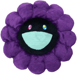 Artwork - Flower Plush (Purple/Black - Small)