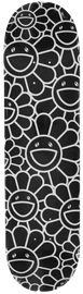 Flower Skateboard (Black)
