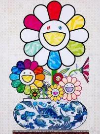 Artwork - Flowers in a Qinghua Vase