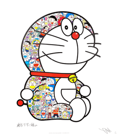 Artwork - Sitting Doraemon "Ehehe"