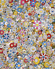 Artwork - Skulls & Flowers Multicolour