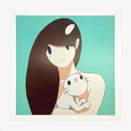 https://cdn.fairart.io/thumbnail_Takeru_Amano_Venus_and_Cat_Green_2_34c4086c2a.webp - 1