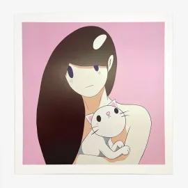 https://cdn.fairart.io/thumbnail_Takeru_Amano_Venus_and_Cat_Pink_2_0eb14c98d7.webp - 1