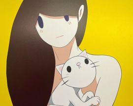 https://cdn.fairart.io/thumbnail_Takeru_Amano_Venus_and_Cat_Yellow_1_d59bb3c844.jpg - 0