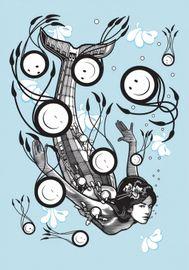 Artwork - Mechanical Mermaids (XL)
