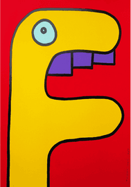 Artwork - Yellow Crocodile