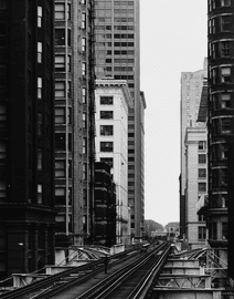 Artwork - Van Buren Street, Chicago 1990
