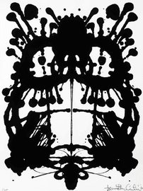 Artwork - Inkblot Face No. 106