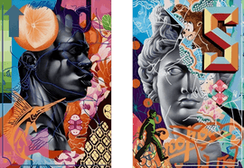 Artwork - Texture In Flow (Diptych)