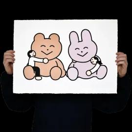 https://cdn.fairart.io/thumbnail_Wakaru_Rabbit_and_Bear_2_09a8ecaa92.webp - 1
