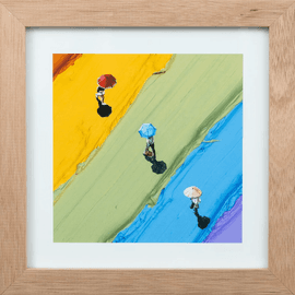 Artwork - Rainbow Road (Mini Print)