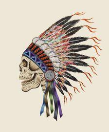 Artwork - Warrior Skull (Grateful Dead)